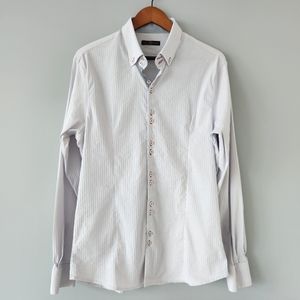 Paolo Di Matteo Button Down - Light Gray